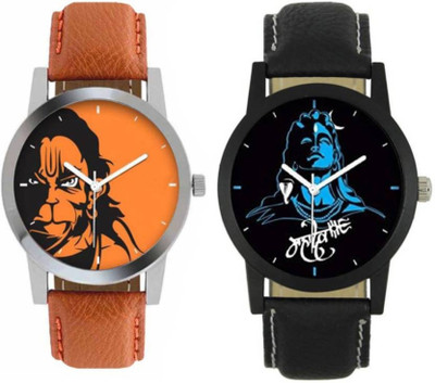 SWADESI STUFF Lord Ganesha Mahadev Series Analog Watch  - For Men
