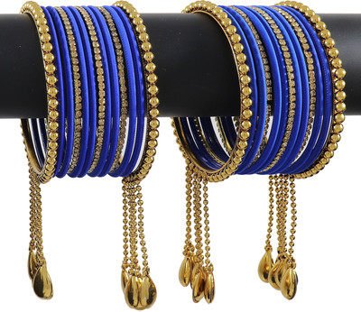 NMII Metal Zircon Bangle Set(Pack of 26)
