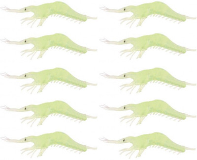 Hunting Hobby Soft Bait Silicone Fishing Lure(Pack of 10, Size 0)