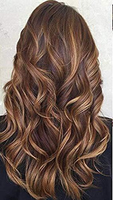SAMYAK Curly / wavy clip in Long  in Best quality Hair Extension