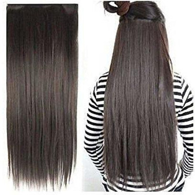 SAMYAK Straight clip in Long  in Best quality Hair Extension