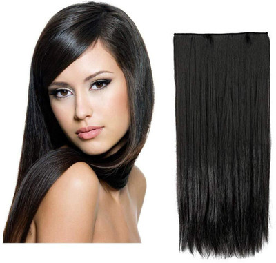 SAMYAK Straight clip in Long  in Best quality Hair Extension