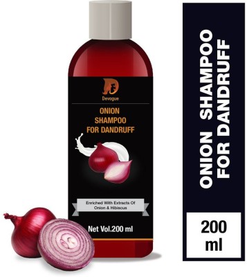 Devogue Onion Hair Fall Shampoo for Hair Growth & Hair Fall Control, with Onion Oil Hair Oil(200 ml)