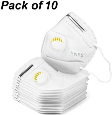 Leplion KN 95 Face Mask Respirator KN95 Anti-Dust Breathable Protective Mask with N95 Filter for Adults men Women kn95 5 layer protection white masks pm2.5 for adults boys girls Pack of 10 KN 95 Face Mask Respirator KN95 Anti-Dust Breathable Protective Mask with N95 Filter for Adults men Women kn95 