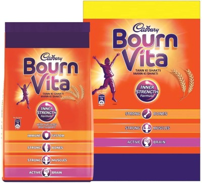 Cadbury Bournvita 1 Kg Pouch + Bournvita 2 Kg(2 x 1.5 kg)
