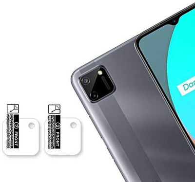hirdesh Back Camera Lens Glass Protector for Realme C11(Pack of: 2)