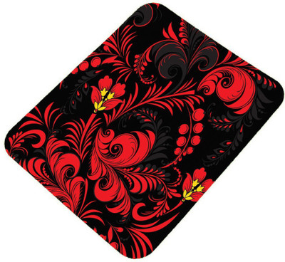 Clapcart India Designer Printed MP-211 Non Slip Base Mousepad(Multicolor)