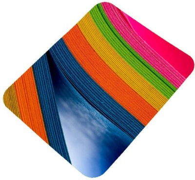 Clapcart India Designer Printed MP-218 Mousepad(Multicolor)