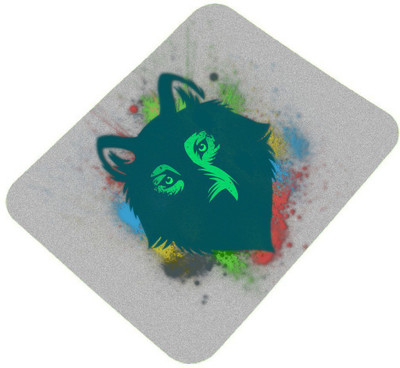Clapcart India Designer Printed MP-227 Non Slip Base Mousepad(Multicolor)