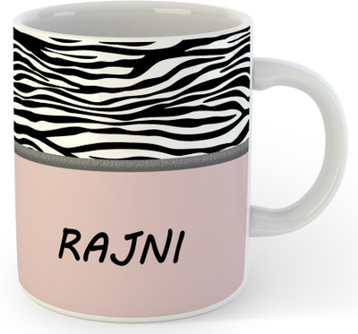 P89M RAJNI Name Ceramic Coffe (330 Ml) Ceramic Coffee Mug(330 ml)