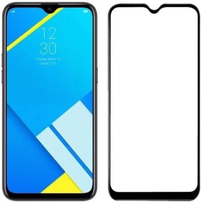 Gorilla Labs Edge To Edge Tempered Glass for Realme C2, :Oppo A1K(Pack of 1)