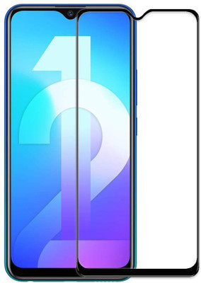 GDBUY Edge To Edge Tempered Glass for Vivo Y12(Pack of 1)