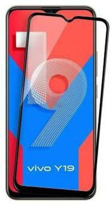 GDBUY Edge To Edge Tempered Glass for Vivo Y19(Pack of 1)