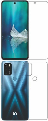 DOWRVIN Front and Back Tempered Glass for MICROMAX IN 1(Pack of 1)