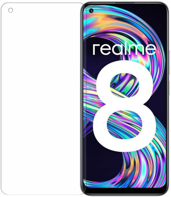 Bonqo Impossible Screen Guard for Realme 8(Pack of 1)