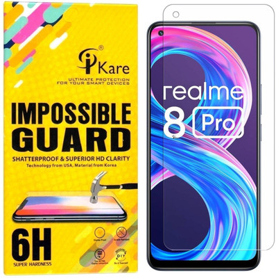 SecureSmarty Impossible Screen Guard for Realme 8 Pro(Pack of 1)