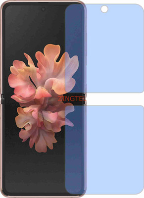 ZINGTEL Tempered Glass Guard for SAMSUNG Z FLIP 5G (Impossible AntiBlue Light)(Pack of 1)