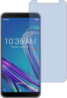 TELTREK Tempered Glass Guard for ASUS ZENFONE MAX PRO (M1) (Impossible AntiBlue Light)(Pack of 1)