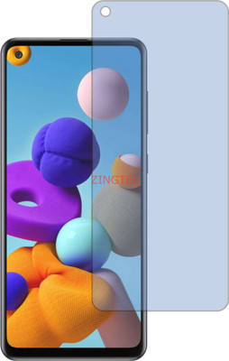 ZINGTEL Tempered Glass Guard for SAMSUNG GALAXY A21 S (Impossible AntiBlue Light)(Pack of 1)