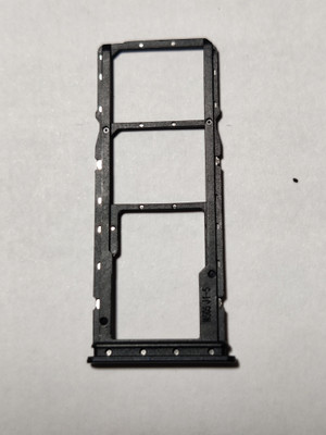 Shockware Sim Card Tray(Compatible With Redmi 9i Black)