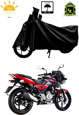 collection zone Waterproof Two Wheeler Cover for Bajaj(Pulsar 180 DTS-i, Black)