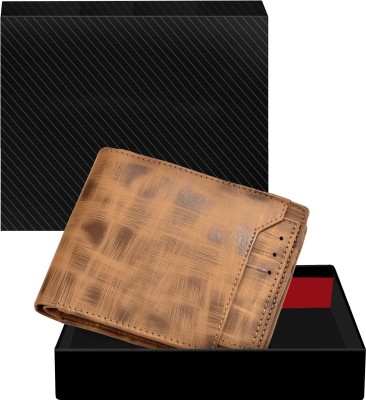 Lucifer Men Casual, Evening/Party, Formal Tan Artificial Leather Wallet(7 Card Slots)