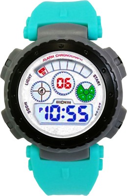 Time Up Sportzy Alarm Waterproof 7-13 Years Digital Watch  - For Boys & Girls
