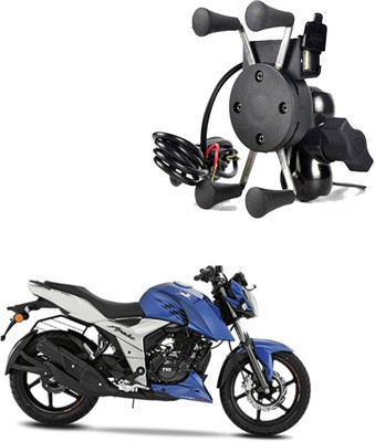 Vagary MULTIFUNCTIONAL BIKE MOBILE CHARGER MOBILE HOLDER WITH UNIVERSAL FITTING FOR BIKES SCOOTER SCOOTY-284 1.2 A Bike Mobile Charger