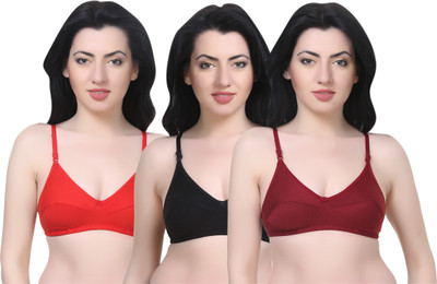 Yana Women Minimizer Non Padded Bra(Multicolor)