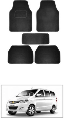 JVG Fabric Standard Mat For  Chevrolet Enjoy(Black)