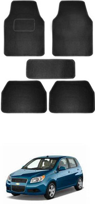 JVG Fabric Standard Mat For  Chevrolet Aveo(Black)