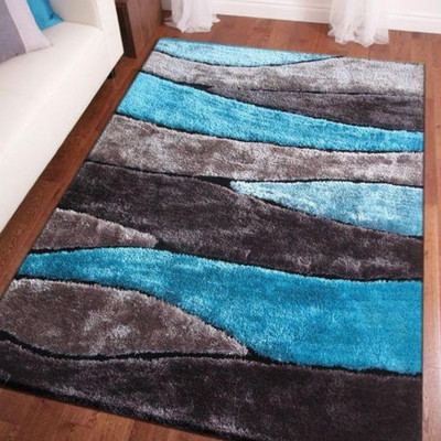 shopgallery Multicolor Polyester Area Rug(2 ft,  X 4 ft, Rectangle)