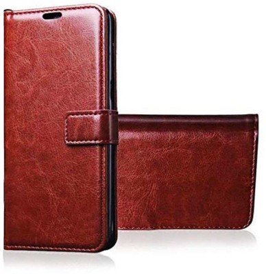 Om Shree Sai Flip Cover for Vivo Y21(Maroon)