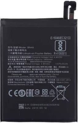 Zoronic Mobile Battery For  Xiaomi BN48 Redmi MI Note 6 Pro (4000mAh) with 30 days Replacement Warranty