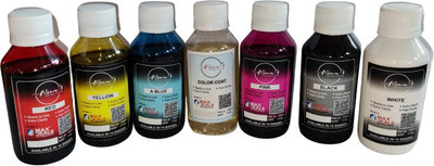 max deals Mina-1 Glass Colour Combo set of 7 colours*100 ml Set-A(Set of 7, Multicolor)