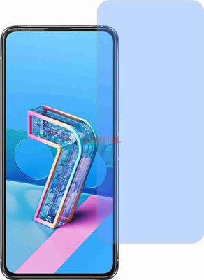 ZINGTEL Tempered Glass Guard for ZENFONE 7 ZS671KS (Impossible AntiBlue Light)(Pack of 1)