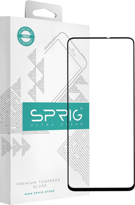 Sprig Edge To Edge Tempered Glass for Mi 10T(Pack of 1)
