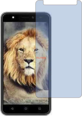 TELTREK Tempered Glass Guard for INTEX LIONS T1 (Impossible AntiBlue Light)(Pack of 1)