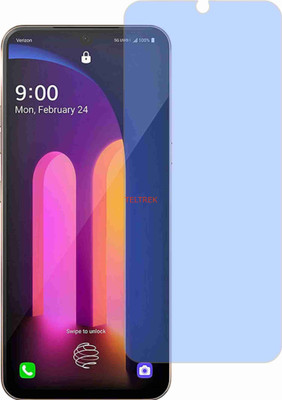 TELTREK Tempered Glass Guard for LG V60 THINQ 5G UW (Impossible AntiBlue Light)(Pack of 1)