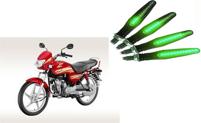 Buras Front, Rear LED Indicator Light for Hero(Green)