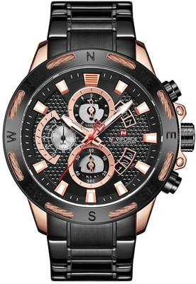 NAVIFORCE NF9165-BKG NF9165 Analog Watch  - For Men