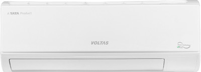 Voltas 2 in 1 Convertible Cooling 1.2 Ton 5 Star Split Inverter AC - White(4503208-155V ADW, Copper Condenser)