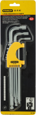 STANLEY 94-158 Allen Key Set(Pack of 9)