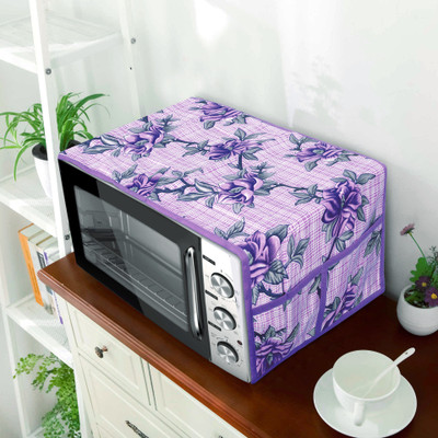 E-Retailer Microwave Oven  Cover(Width: 36 cm, Purple)