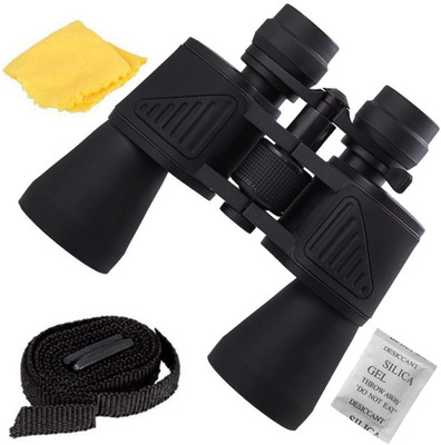 FFR High Clarity Telescope 10x60x60 Binoculars Hd 10000M High Power For Outdoor Hunting Optical monocular Fixed Zoom Binoculars(50 mm , Black)