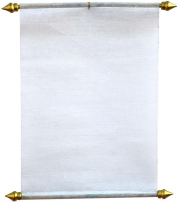 Saugat Traders Blank Scroll Message Card, Birthday & Anniversary Greeting Card Greeting Card(White, Pack of 1)