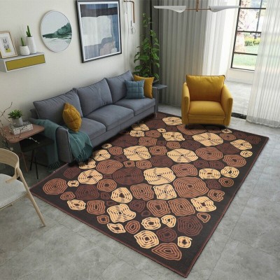 STATUS Multicolor Polyester Carpet(4 ft,  X 6 ft, Rectangle)