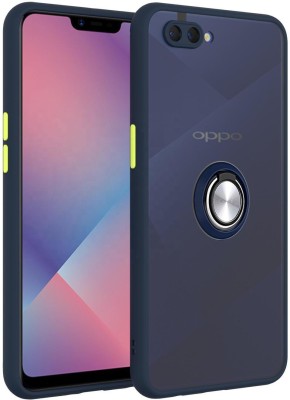 Lilliput Back Cover for Oppo A3s(Blue, Camera Bump Protector, Pack of: 1)