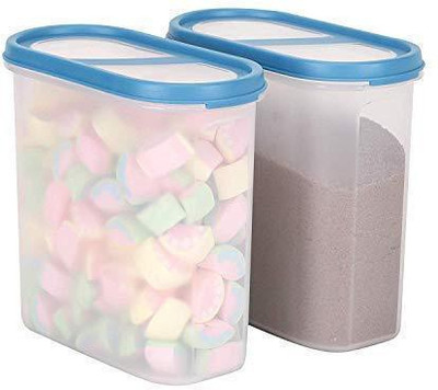 Cutting EDGE Plastic Utility Container  - 1800 ml(Pack of 2, Blue)
