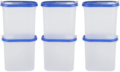 Cutting EDGE Plastic Utility Container  - 1800 ml(Pack of 6, Blue)